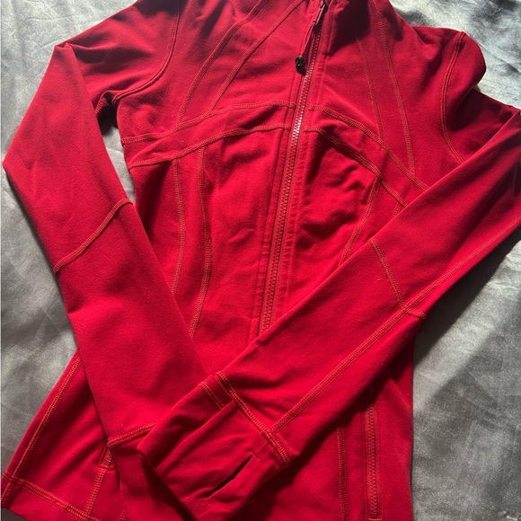 Lululemon Dark Red Define Jacket - Picture 2 of 8